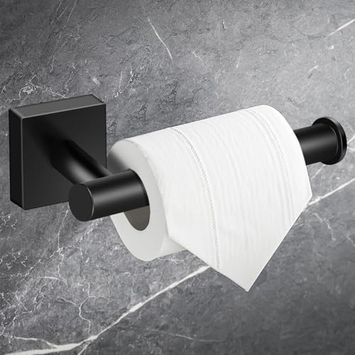 Matte Black Bathroom Hardware Set with 4 Essential Pieces