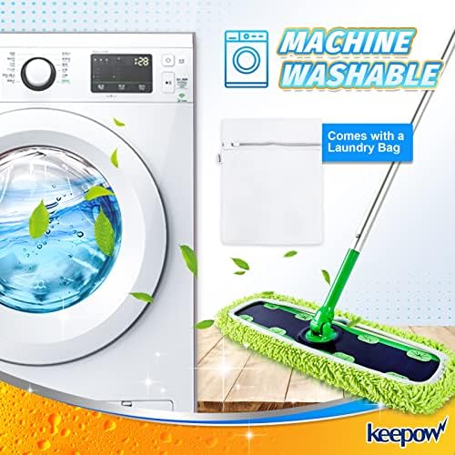 KEEPOW 22 Reusable Microfiber Mops