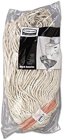 Premium Cotton Mop Head Heavy-Duty 12-Pack