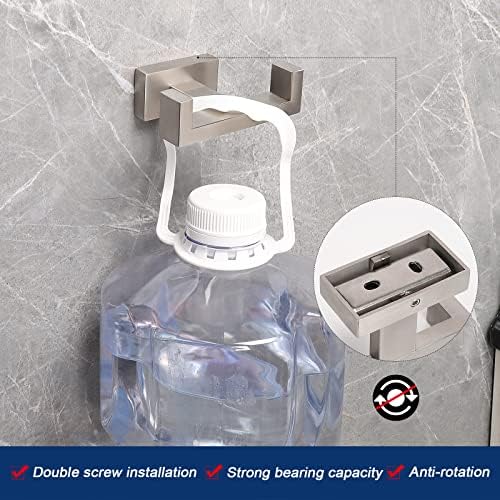 Rust-Proof Towel Hook Set for Bathroom 2-Pack