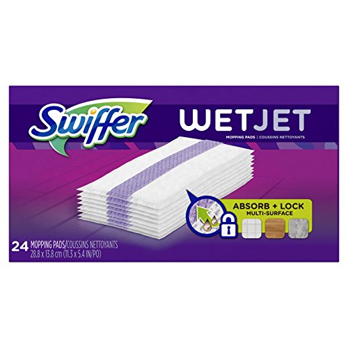 Swiffer WetJet Hardwood Floor Cleaner Spray Mop Pad Refill 24 Count