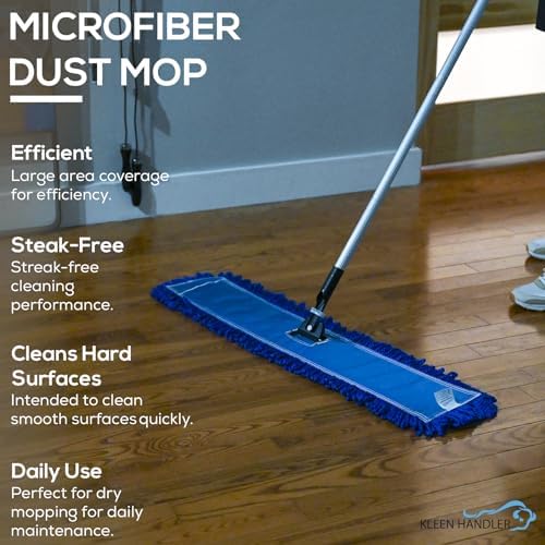 6-Pack Microfiber Dust Mop Heads