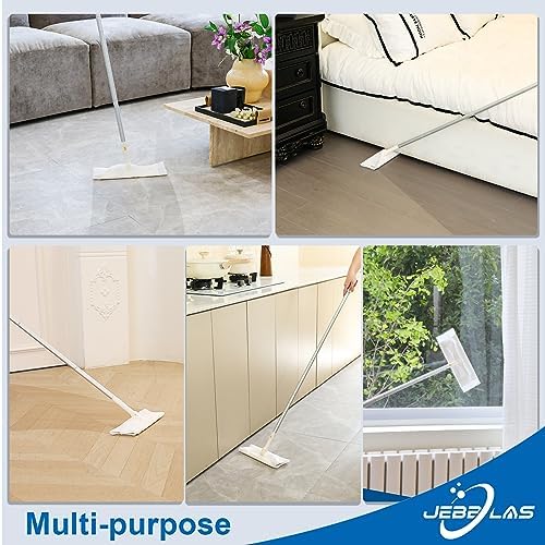 JEBBLAS Disposable Mop Cloth 120 Count for Easy Floor Maintenance