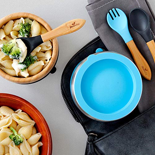 Avanchy Baby Fork Set Playful Self-Feeding Spork
