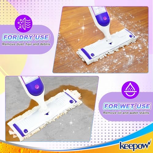 15 Pack Disposable Mop Pads for Swiffer PowerMop