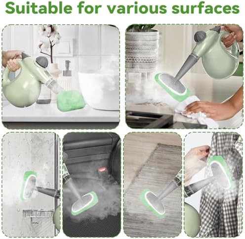 8-Piece Reusable Steam Mop Pads for Bissell Wagner Comforday etc