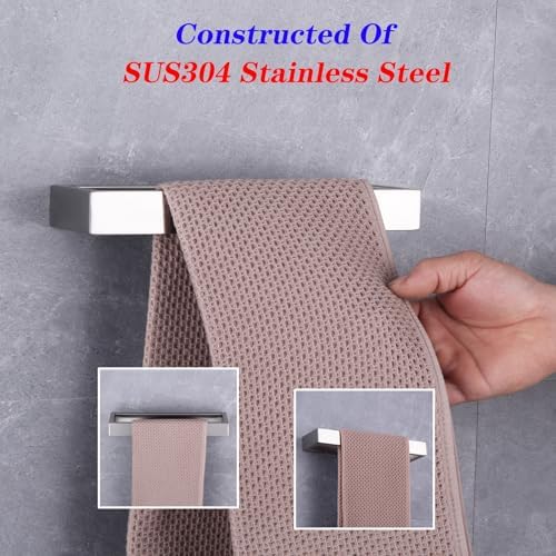 Stainless Steel Bath Towel Holder