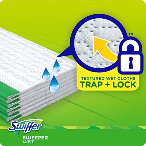 Deep Clean with Swiffer Sweeper Wet Mopping Pad Refill