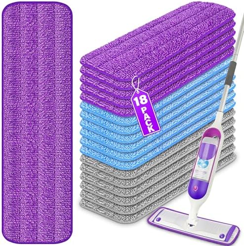 Reusable Mop Pads for Swiffer PowerMop - Easy Cleaning Eco-Friendly