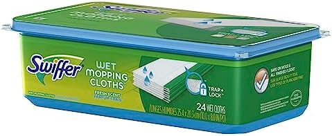 Swiffer Disposable Wet Cloths Reusable Mops for Home Use