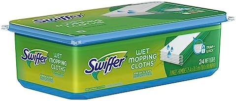 Swiffer Disposable Wet Cloths Reusable Mops for Home Use
