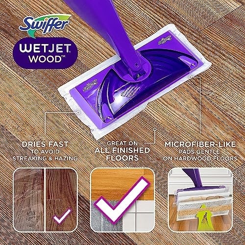 Swiffer WetJet Starter Kit - Best Mop for hardwood floors