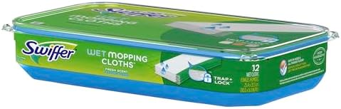 Deep Clean with Swiffer Sweeper Wet Mopping Pad Refill
