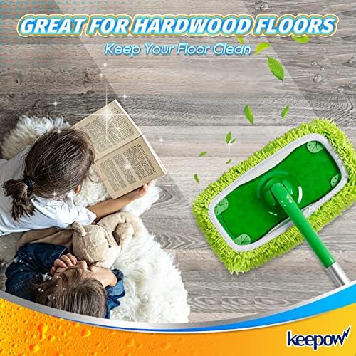 Reusable Microfiber Mop Pads for Swiffer Mops