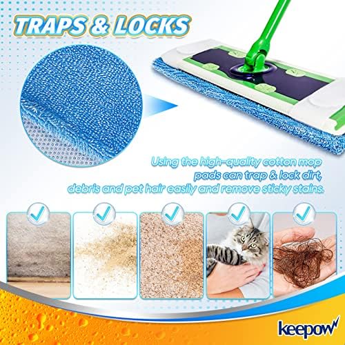 KEEPOW XL Wet Pads for Swiffer XL