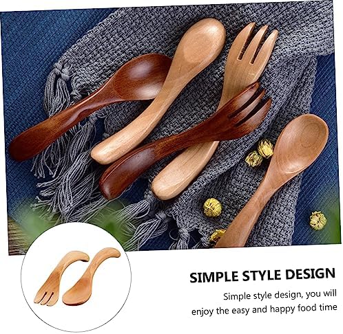 Ultimate Wooden Childrens Flatware Set for Travel House Use