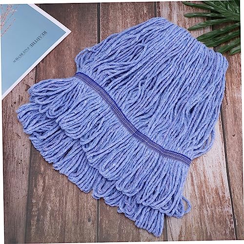SOESFOUFU 1PC Blue Cotton Mop Cloth - Effective Cleaning for Daily Use
