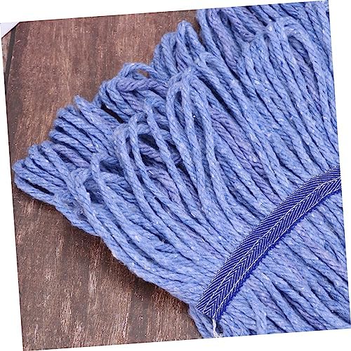 SOESFOUFU 1PC Blue Cotton Mop Cloth - Effective Cleaning for Daily Use