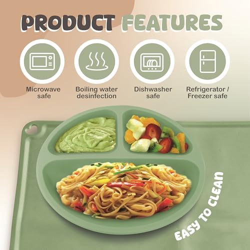 Bluubi Silicone Baby Feeding Set for Weaning
